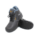 Wholesale good prices non slip high ankle winter mining industrial safety footwear steel cap woodland shoes men